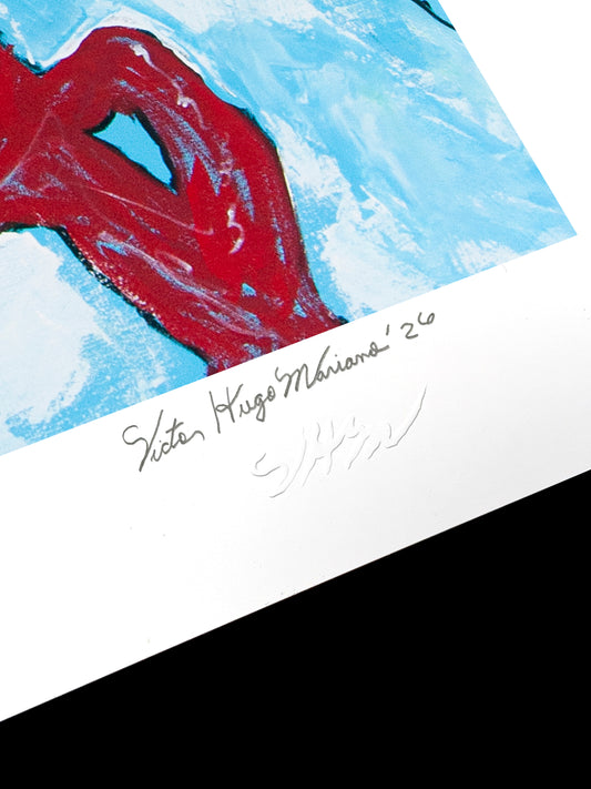 Cantinflas - Hand-Signed & Stamped by VHM (18x24) Print