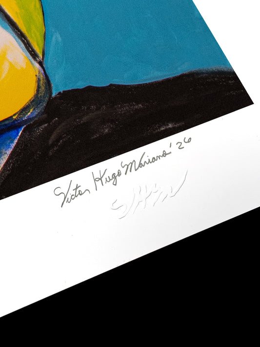 Vicente Fernández - Hand-Signed & Stamped by VHM (18x24) Print