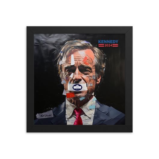 Robert F. Kennedy Jr. Framed poster (10x10in)