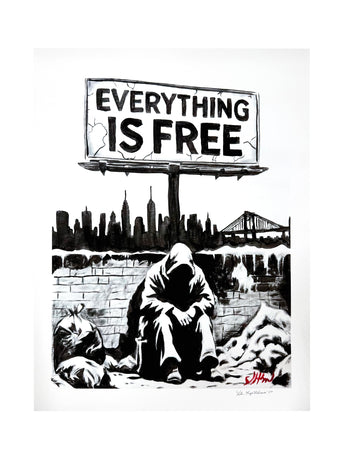 Everything is Free - Signed Limited Edition Print