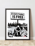 Everything is Free - Signed Limited Edition Print