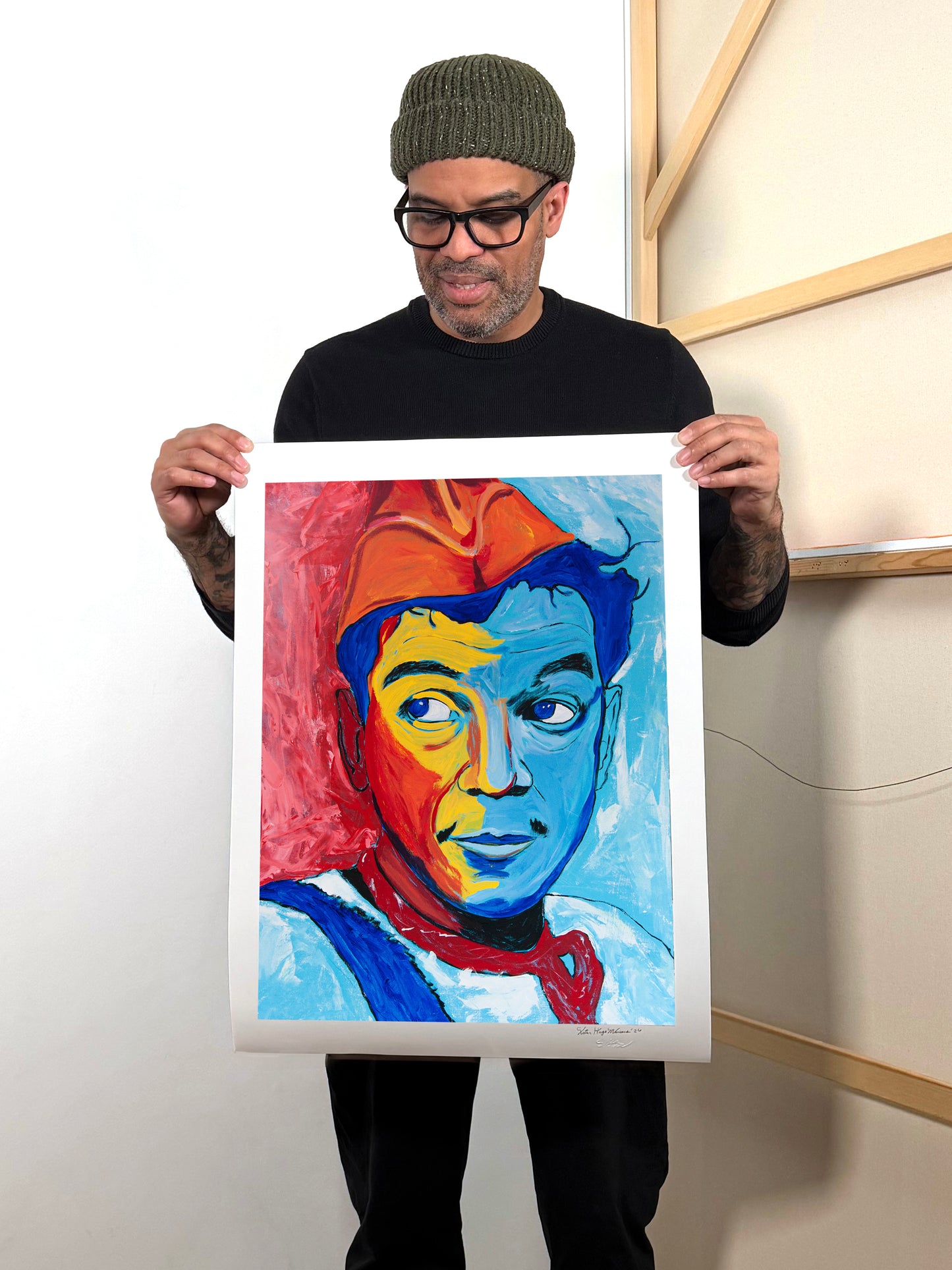 Cantinflas - Hand-Signed & Stamped by VHM (18x24) Print