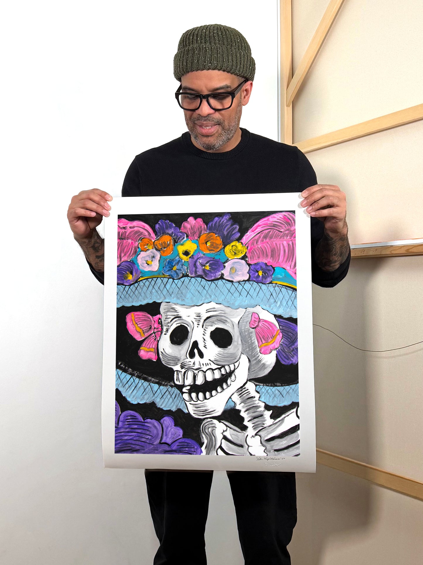 Catrina - Hand-Signed & Stamped by VHM (18x24) Print