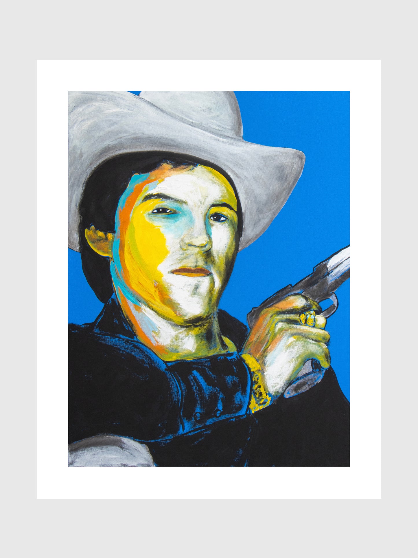Chalino Sánchez - Hand-Signed & Stamped by VHM (18x24) Print