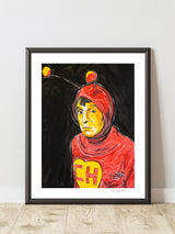 El Chapulín Colorado - Hand-Signed & Stamped by VHM (18x24) Print