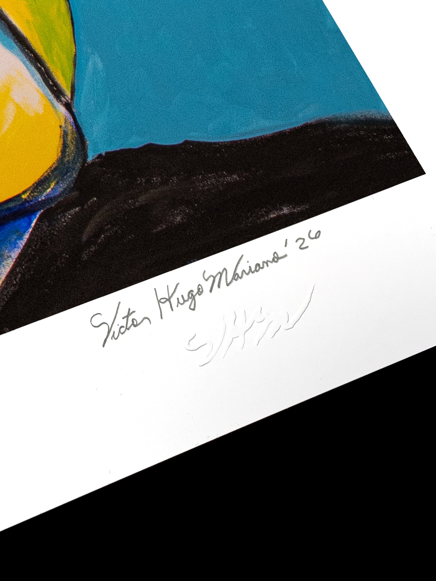 Vicente Fernández - Hand-Signed & Stamped by VHM (18x24) Print