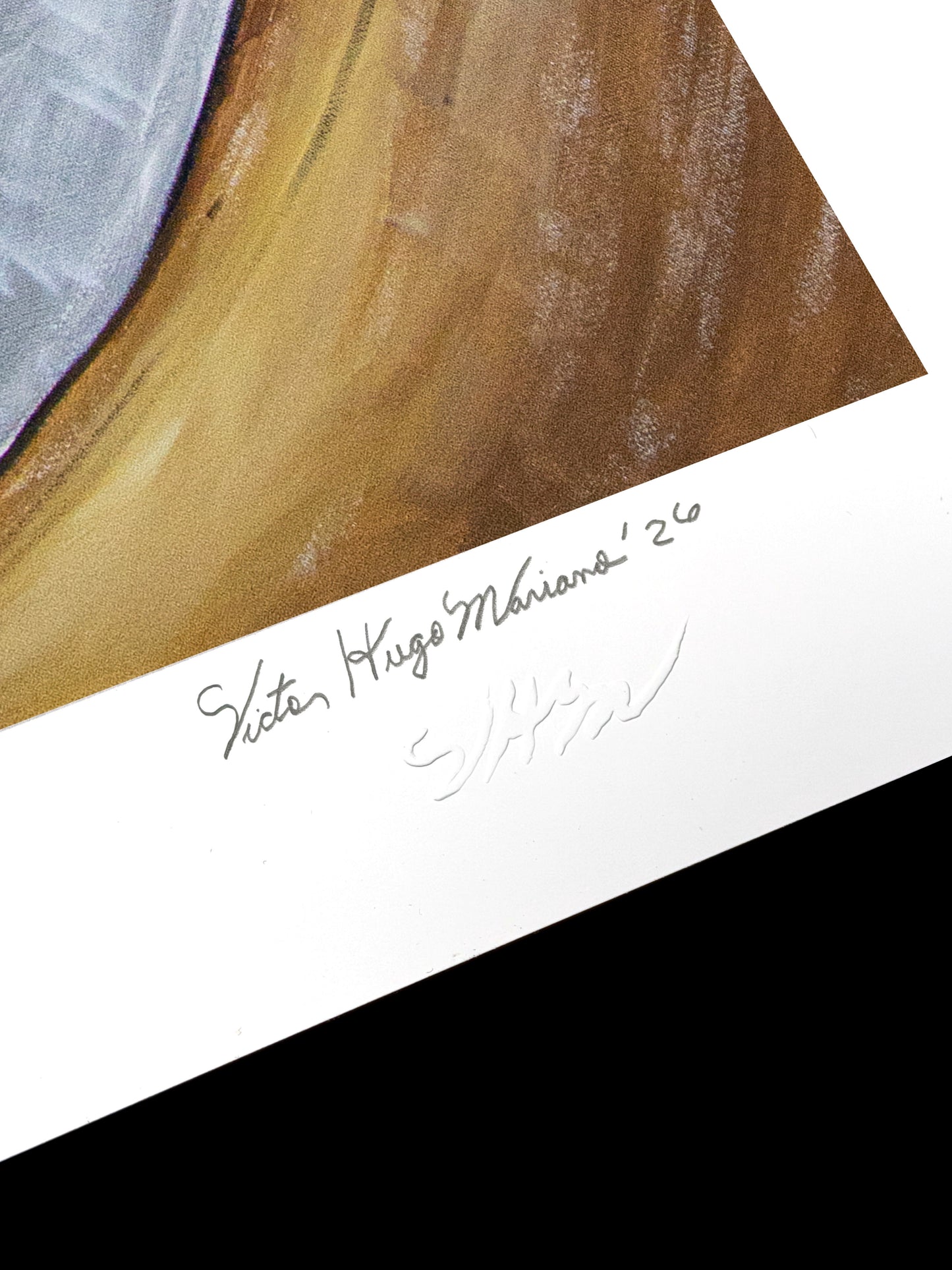 Mil Máscaras - Hand-Signed & Stamped by VHM (18x24) Print