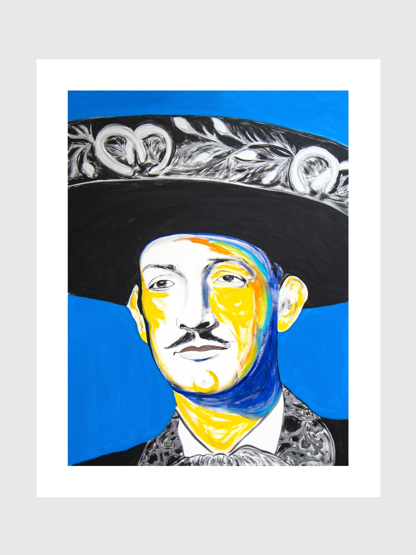 Jorge Negrete - Hand-Signed & Stamped by VHM (18x24) Print