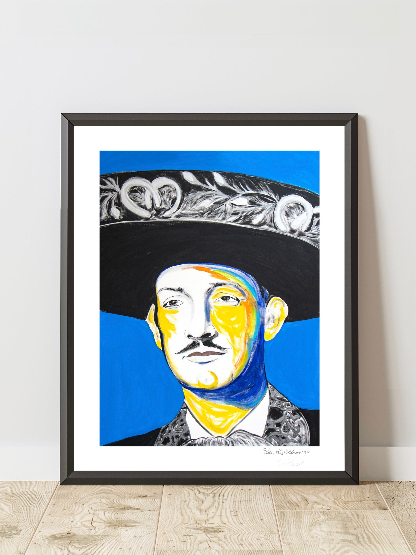 Jorge Negrete - Hand-Signed & Stamped by VHM (18x24) Print