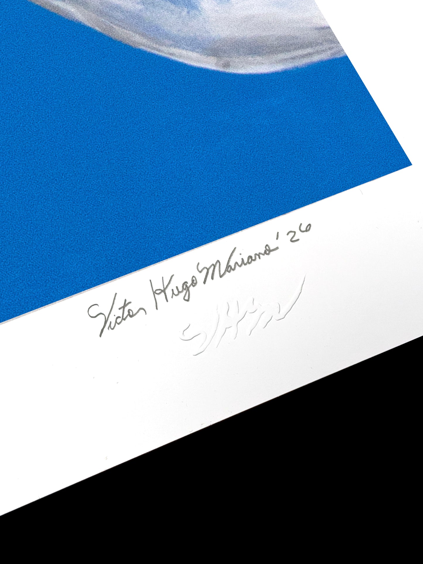 Fernando Valenzuela - Hand-Signed & Stamped by VHM (18x24) Print