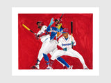 WBC Dominican Power Trio - Vladdy, Tatis, Soto | Hand-Signed & Stamped by VHM (18x24) Print