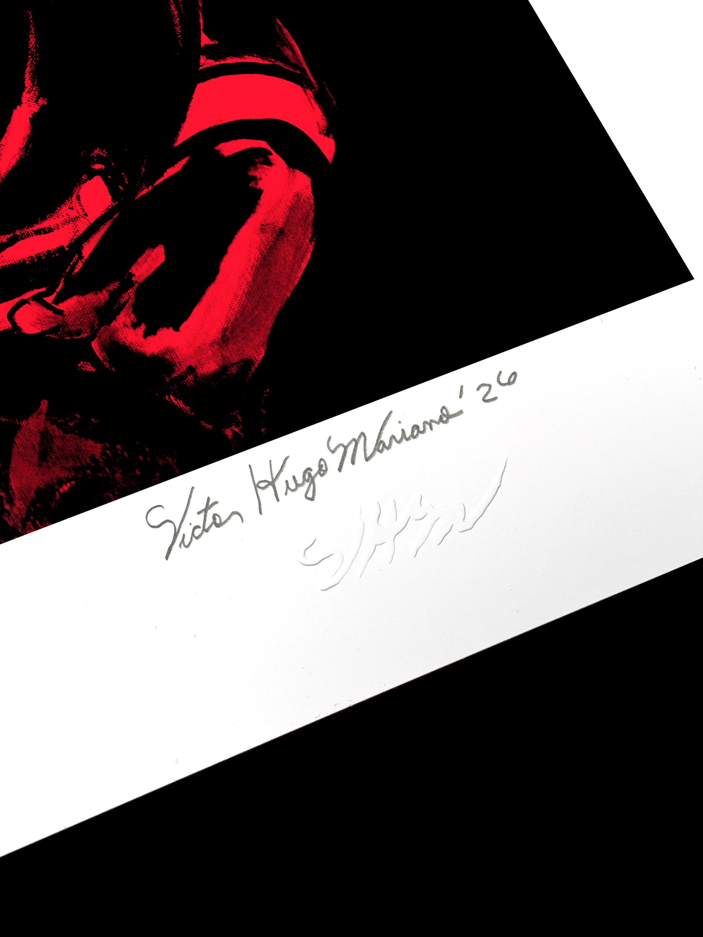 Emiliano Zapata - Hand-Signed & Stamped by VHM (18x24) Print